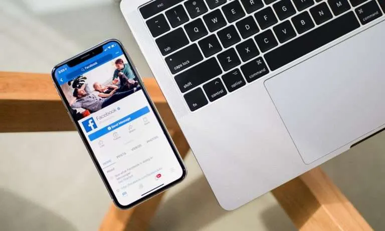 A mobile screen displaying how to build and grow your Facebook page for your business
